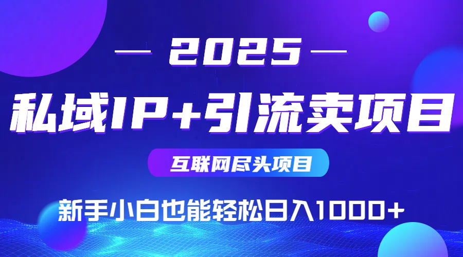 （14613期）私域IP+卖项目，普通人小白也能轻松实现日入1000+-狐蜂资源网